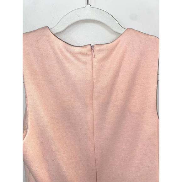 ASOS size 2 sleeveless pink midi dress cut out detail 0038 - Picture 6 of 11